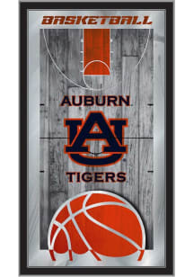 Auburn Tigers Basketball Hanging Back Bar Mirror