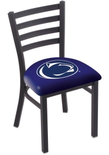 Black Penn State Nittany Lions Stationary Black Wrinkle Finish Pub Stool