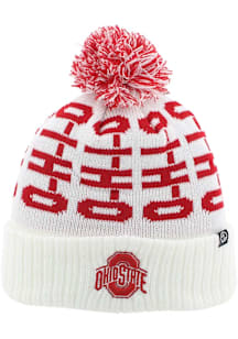 Zephyr Ohio State Buckeyes Pinnacle Nova Adjustable Hat - White