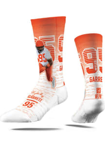 Myles Garrett Cleveland Browns Action Mens Crew Socks