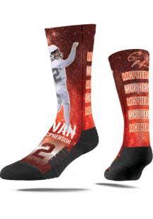 Cincinnati Bengals Strideline Premium Full Sublimated Galaxy Mens Crew Socks