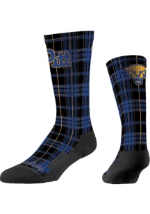 Pitt Panthers Collegiate Plaid Mens Dress Socks