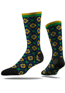 Notre Dame Fighting Irish Economy Mens Argyle Socks
