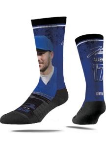 Josh Allen Buffalo Bills Profile Mens Crew Socks