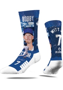 Bobby Witt Jr Kansas City Royals Montage Mens Crew Socks