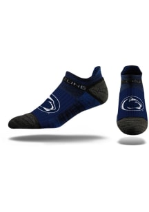 Penn State Nittany Lions Strideline Premium Knit Crew, Primary Logo School Color Mens No Show Sock..