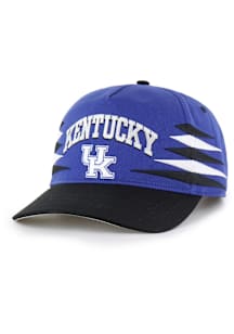 47 Kentucky Wildcats Diamond Cut Hitch Adjustable Hat - Blue