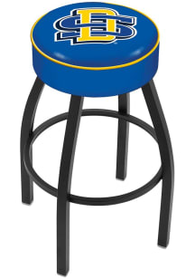 South Dakota State Jackrabbits Swivel Pub Stool - Black