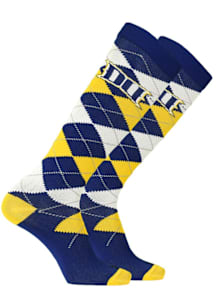 Argyle Drexel Dragons Mens Argyle Socks - Navy Blue
