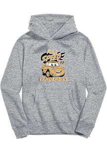 Vive La Fete Vanderbilt Commodores Youth Grey Full Speed Long Sleeve Hoodie