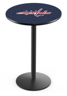 Washington Capitals Black Round Base Pub Table