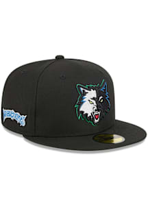 New Era Minnesota Timberwolves Mens Black 2025 NBA Classic Edition 59FIFTY Fitted Hat