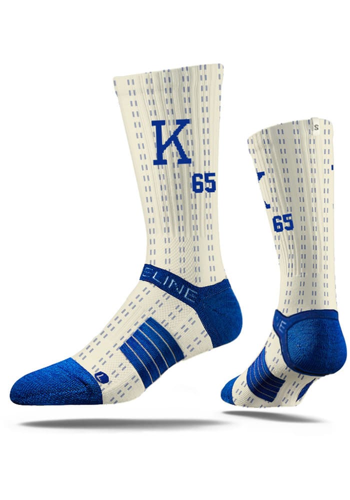 Kansas Jayhawks Strideline 1965 K Mens Crew Socks