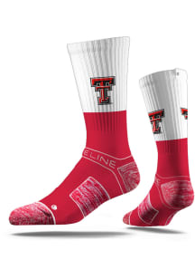 Texas Tech Red Raiders Strideline Split Mens Crew Socks