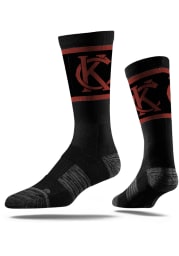 Kansas City Strideline KC Interlock Vivicolor Mens Crew Socks