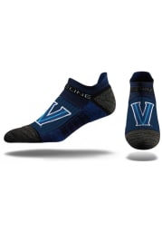 Strideline Villanova Wildcats Team Logo Mens No Show Socks