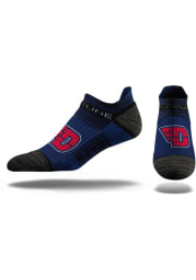 Strideline Dayton Flyers Team Logo Mens No Show Socks