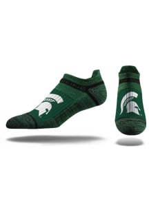 Strideline Michigan State Spartans Team Logo Mens No Show Socks