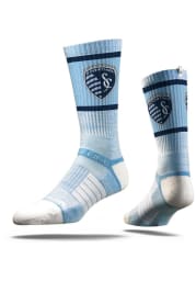 Sporting Kansas City Strideline Team Logo Mens Crew Socks