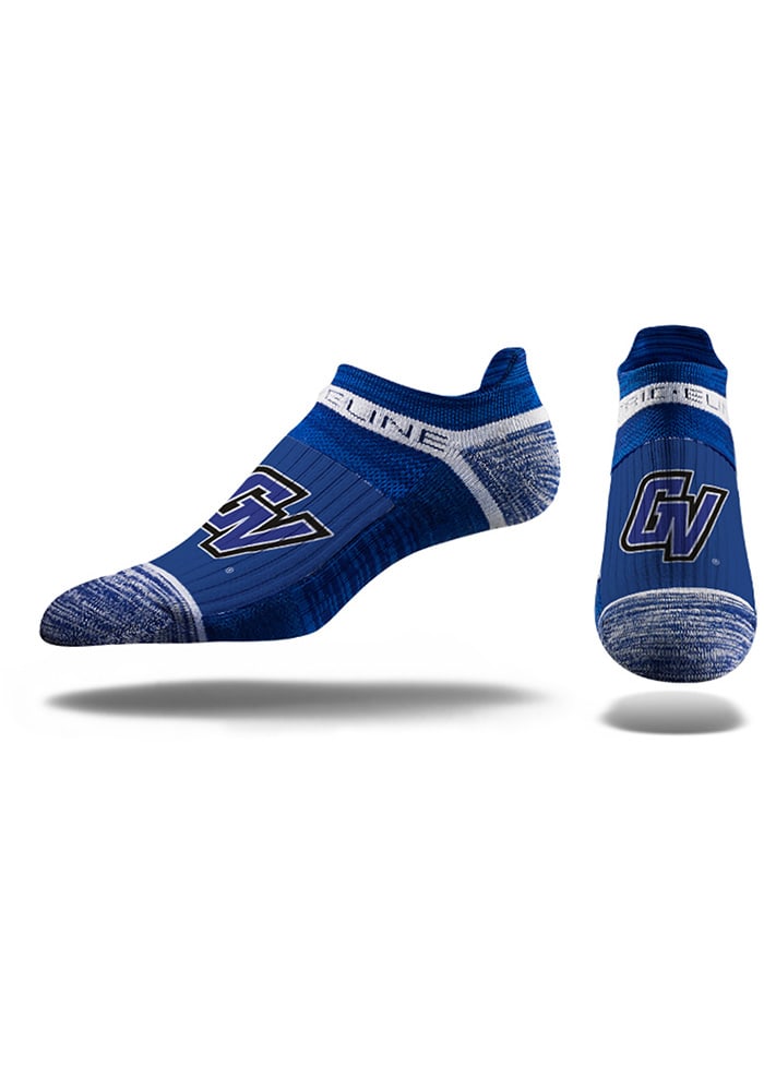 Strideline Grand Valley State Lakers Performance Mens No Show Socks