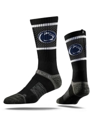 Penn State Nittany Lions Strideline Texture Mens Crew Socks