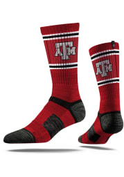 Texas A&M Aggies Strideline Performance Mens Crew Socks