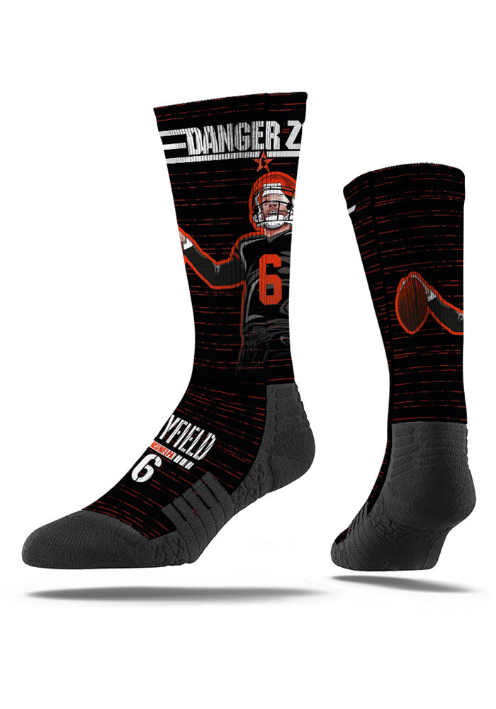 Baker Mayfield Cleveland Browns Danger Zone Mens Crew Socks