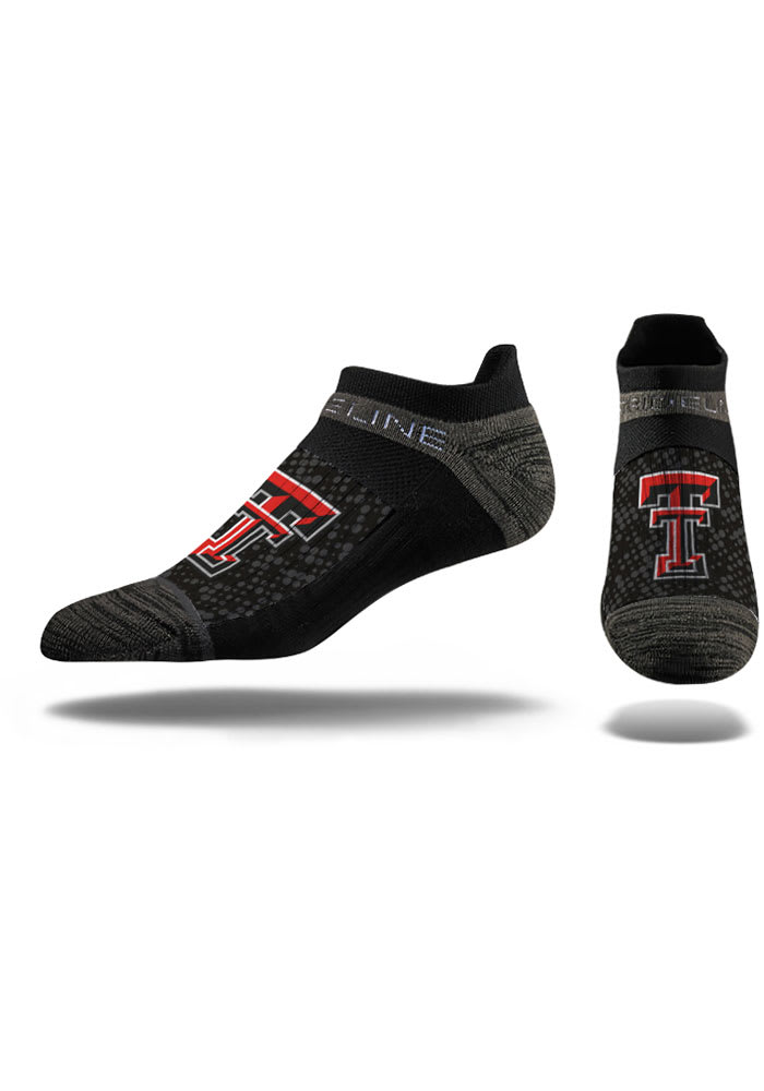 Strideline Texas Tech Red Raiders Team Logo Mens No Show Socks