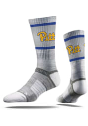 Pitt Panthers Strideline Team Logo Mens Crew Socks