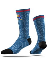 Kansas Jayhawks Topo Mens Dress Socks