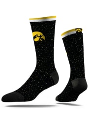 Iowa Hawkeyes Speckle Mens Dress Socks
