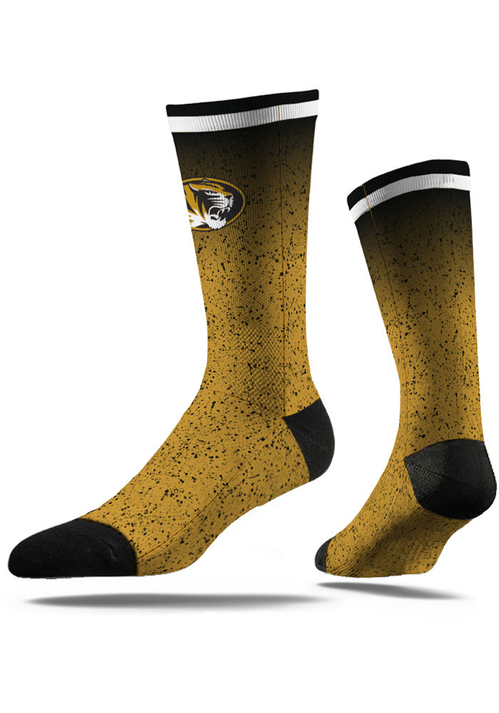 Missouri Tigers Classic Step Mens Dress Socks