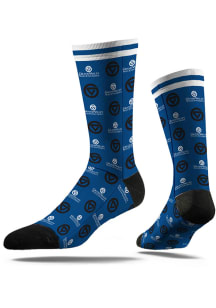 Grand Valley State Lakers Step and Repeat Mens Dress Socks