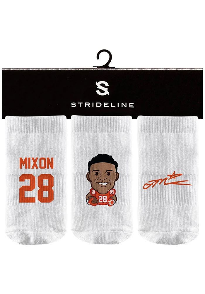 Joe Mixon Strideline Cincinnati Bengals 3PK Baby Quarter Socks