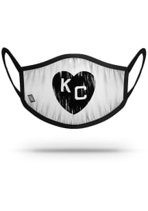 Strideline Kansas City Monarchs White Heart Fan Mask