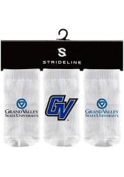 Strideline Grand Valley State Lakers 3PK Baby Quarter Socks