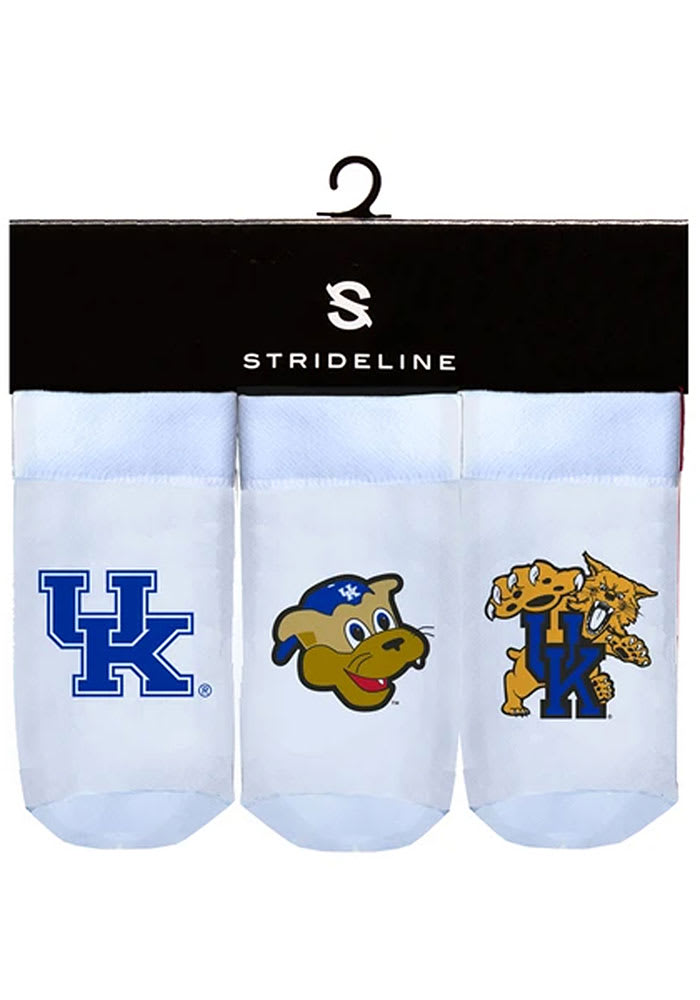 Strideline Kentucky Wildcats 3PK Baby Quarter Socks