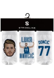 Luka Doncic Strideline Dallas Mavericks 3PK Baby Quarter Socks