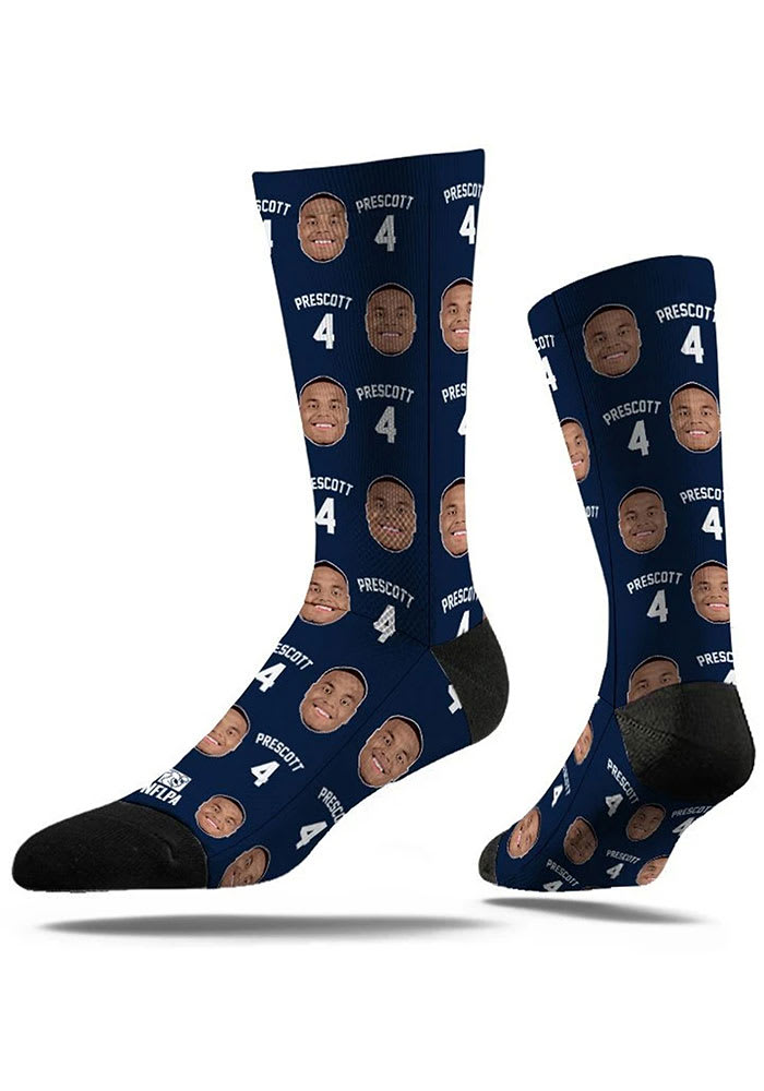 Dallas Cowboys Allover Print Mens Dress Socks