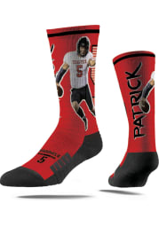 Patrick Mahomes Texas Tech Red Raiders Legend Mens Crew Socks