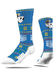 Sporting Kansas City Strideline Wiz Premium Holiday Sweater Mens Crew Socks