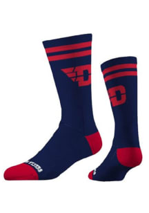 Dayton Flyers Strideline Fashion Logo Mens Crew Socks