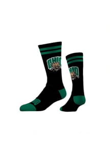 Ohio Bobcats Strideline Fashion Logo Mens Crew Socks