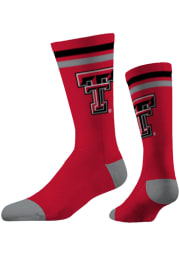 Texas Tech Red Raiders Strideline Fashion Logo Mens Crew Socks