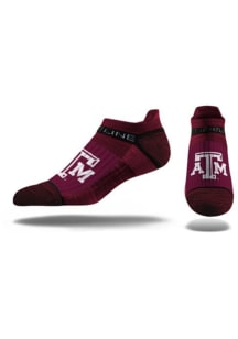 Strideline Texas A&amp;M Aggies Primary Logo Mens No Show Socks