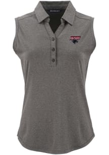 Cutter and Buck Clark Atlanta University Womens Black Forge Eco Polo Shirt