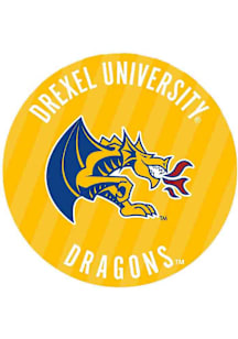 Drexel Dragons 3" Stripes Button - Navy Blue