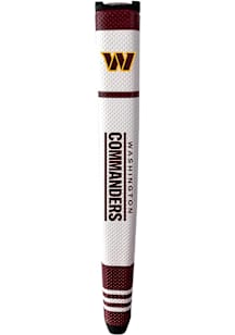 Washington Commanders White Grip Stripe Putter Cover
