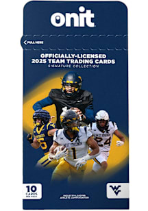 West Virginia Mountaineers 2025 Football Single Pack Collectible NCAA Cards - Navy Blue