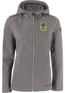 Cutter and Buck Nashville SC Womens Graphite Evoke Light Weight Jacket